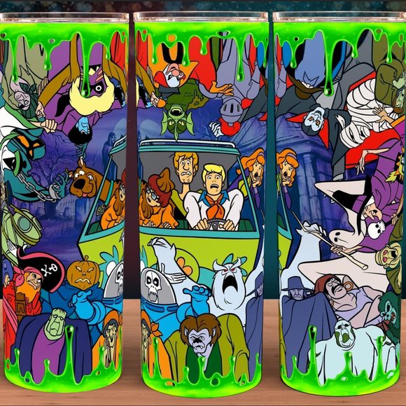 Scooby Doo Mystery Van Cup Mug Tumbler 20oz - Picture 1 of 3